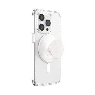 PopSockets Phone Grip for MagSafe Magnetic Holder Phone Stand White Horchata