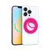 FELONY CASE Neon Pink Ring Grip and Stand Version 20 Improved Stronger Magnet Magnetic Phone Ring Holder for MagSafe Compatible iPhone 1716 15 14 13 12 Pro Max Air Drop Protection