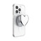 PopSockets Phone Grip for MagSafe Magnetic Holder Phone Stand Silver Heart of Silver Silver PopOut