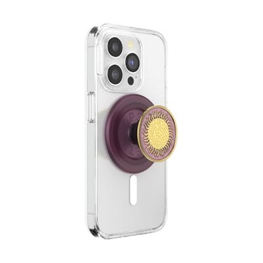 PopSockets Phone Grip for MagSafe Magnetic Holder Phone Stand Enamel Enamel Sun Fire