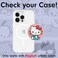 Sonix x Sanrio Magnetic Phone Grip MagSafe Silicone Ring Loop Grip Detachable Holder for Hand Soft MagSafe Grip Light Pink Soft Pink Hello Kitty