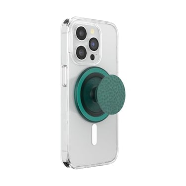 PopSockets Phone Grip for MagSafe Magnetic Holder Phone Stand Green Enamel Hammered Fresh Pine