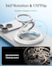 SYNCWIRE for MagSafe Ring Phone Holder 360 Rotation Magnetic Cell Phone Grip DualSided Magnets Phone Ring Kickstand Compatible with iPhone 17 16 15 14 13 12 Pro Max MagSafe Android Samsung etc