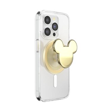 PopSockets Phone Grip for MagSafe Magnetic Holder Phone Stand Disney Gold Mickey Head
