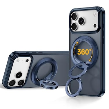 SYNCWIRE for MagSafe Ring Phone Holder 360 Rotation Magnetic Cell Phone Grip DualSided Magnets Phone Ring Kickstand Compatible with iPhone 17 16 15 14 13 12 Pro Max MagSafe Android Samsung etc