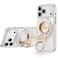 SYNCWIRE for MagSafe Ring Phone Holder 360 Rotation Magnetic Cell Phone Grip DualSided Magnets Phone Ring Kickstand Compatible with iPhone 17 16 15 14 13 12 Pro Max MagSafe Android Samsung etc