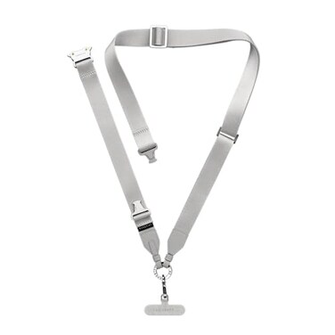 CASETiFY 2in1 Utility Lanyard Silver