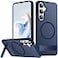 SPIDERCASE Magnetic for Samsung Galaxy S25 Plus Case 3 Stand Ways Military Grade Drop Protection with Invisible Stand Shockproof Slim Case for Samsung Galaxy S25 Plus 67 Blue
