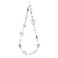 CasaPopz Beaded Camera Wrist Strap Cute Pearl Digital Camera Charm Lanyard Phone Wristlet Charms Beaded Camera Chain for Phone Bag Keychain Accessories White Star