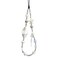 CasaPopz Beaded Camera Wrist Strap Cute Pearl Digital Camera Charm Lanyard Phone Wristlet Charms Beaded Camera Chain for Phone Bag Keychain Accessories White Conch
