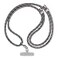 CASETiFY 8mm Rope Cross Body Strap with Card Charcoal