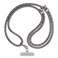 CASETiFY 8mm Rope Cross Body Strap with Card Charcoal