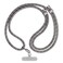 CASETiFY 8mm Rope Cross Body Strap with Card Charcoal