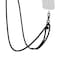 PopSockets Crossbody Phone Strap Lanyard Black Black1PK