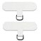 TACOMEGE Phone Tether Tab for iPhone Cell Phone Lanyard Patch Phone Strap Replacement Part for All Full Phone Cases White