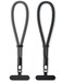 Zaardend 2 Pack Phone Wrist Strap Wrist lanyard for iPhone Case Camera Anti Theft Phone Strap Lanyard with 360 Rotating Hook Charm Chain Camera Wristlet for Travel