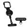 ClutchLoop AntiTheft Phone Tether Universal Adhesive Anchor Retractable Steel Line and Locking Carabiner Midnight