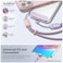 SURPHY 3 Pack Phone Wrist Strap with CellPhone Tether Tab Cellphone Lanyard Anti Theft Phone Strap with 2Color Braided Wrist Lanyard for Women and Men Pink Lilac Lilac Purple