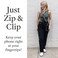 Save the Girls Original Clip and Go Phone Strap Pattern Fun Dots BlackGrey Crossbody Phone Strap Chain with Zipper Wallet Pouch Phone Lanyard Zippered