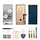 LNONLS OLED for Google Pixel 7 Pro 5G LCD Display Screen Replacement GP4BC GE2AE Touch Digitizer Screen Assembly with Frame kit