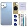 Perzework OEM Rear Cover Back Glass Replacement for iPhone 13 pro max 67 inch All Carriers with with Installment Manual and Professional Repair Tool KitsSierra Blue