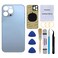 Perzework OEM Rear Cover Back Glass Replacement for iPhone 13 pro max 67 inch All Carriers with with Installment Manual and Professional Repair Tool KitsSierra Blue