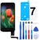 Brinonac Screen Replacement for iPhone 7 47 inch LCD Digitizer Touch Screen LCD Replacement Screen Frame Assembly Full Set with Tools and Screen Protector Black