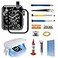 SKTJDL Compatible with Apple Watch 4 44mm Screen Replacement Front Glass Lens LED Touch Digitizer Repair Kit with Tools and Instructions No LCD Screen
