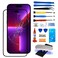 Agzssl Screen Replacement for iPhone 14 Pro Max 67 Inch Front Outer Lens Glass Screen Replacement Repair Kit Incl Waterpoof Frame Adhesive and Tool KitNo DigitizerNo LCD