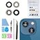 ASDAWN Back Rear Camera Lens Glass Replacement for iPhone 13 61 inch and 13 Mini 54 inch with PreInstalled Adhesive Back Lens Glass with Installation Manual Repair Tool Set