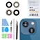 ASDAWN Back Rear Camera Lens Glass Replacement for iPhone 13 61 inch and 13 Mini 54 inch with PreInstalled Adhesive Back Lens Glass with Installation Manual Repair Tool Set