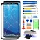 Agzssl Original Samsung Galaxy S8 Plus Front Glass Repair Kit Screen Replacement Outer Glass Screen incl Waterpoof Frame AdhesiveRepair Glue and Lamp Tool KitNo DigitizerNo LCD 62 inch