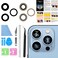 ASDAWN Back Camera Lens Glass Replacement for iPhone 13 Pro and 13 Pro Max Rear Lens Glass Replacement kit with PreInstalled Adhesive Installation Manual Repair Tool Kit