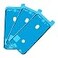 D-FLIFE DFLIFE 3pcs OEM Screen Adhesive Tape Strips OLED Display Sealing Adhesive Replacement for iPhone Xs 58 InchFront Housing Frame Waterproof PreCut Seal Stickers for iPhone Xs Black