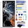 Agzssl Original Samsung Galaxy Note 20 Ultra Front Glass Repair Kit Screen Replacement 67 inch Outer Screen incl Waterpoof Frame AdhesiveRepair Glue and Lamp Tool No DigitizerNo LCD N9860 Series