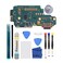 iParto Charging Port Replacement Kit for Samsung Galaxy S22 Ultra 5G SMS908U SMS908U1 USB Flex Dock Connector Charging Flex Replacement with Tools