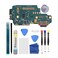 iParto Charging Port Replacement Kit for Samsung Galaxy S22 Ultra 5G SMS908U SMS908U1 USB Flex Dock Connector Charging Flex Replacement with Tools