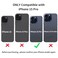 ZVB 15 Pro Back Glass Replacement for iPhone 15 Pro Back Glass 61 Inches with PreInstalled Plate Camera Frame Lens Reparing Tools Blue Titanium