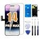 ZTR for iPhone 14 Pro Max Screen Replacement 67 COF LCD Display and Touch Digitizer Full Assembly with Repair Tool Kits 120Hz Promotion Screen Protector for A2651 A2893 A2896 A2895 A2894
