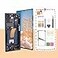 LNONLS OLED Screen for Samsung Galaxy S23 Ultra 5G LCD Screen Replacement for Samsung S23 Ultra Touch Digitizer Display Screen Assembly with Frame Toolkits S918U S918A US VersionBlack