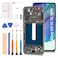 Olivechard S21 FE 5G G990 OEM Original LCD Display Graphite Frame for Samsung Galaxy S21 FE SMG990uu1wbe 64 LCD Screen Display Replacement Touch Digitizer Assembly Kit Dynamic amoled