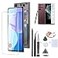 YWLRONG OLED Screen for Samsung Galaxy S22 Ultra 5G Screen Replacement for Samsung S22 Ultra 5G SMS908US908U1 LCD Display Touch Screen Digitizer Assembly with ToolsBlack Support Fingerprint