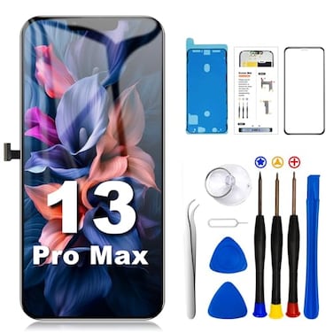 SIMDOG for iPhone 13 Pro Max Screen Replacement Kit 67 inch Full HD LCD Display 3D Touch Screen Digitizer Full Assembly Repair ToolsCompatibility A2484 A2641 A2644 A2645 A2643