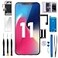 BESJMYT for iPhone 11 Screen Replacement 61 with Ear Speaker Sensor Full Assembly Kit 3D Touch LCD Display Digitizer Fix Tools with HD Glass Protector Front Earpiece Screws Repair A2111 A2223 A2221