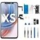 DGSCSMY for iPhone Xs Screen Replacement 58 with Ear Speaker Proximity Sensor LCD 3D Touch Display Digitizer Full Assembly Fix Tool Repair Kit with Front Glass A1920 A2097 A2098 A2099 A2100