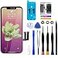 Brinonac for iPhone 11 LCD Screen Replacement Kit61 inch 3D Touch Screen Display Digitizer Frame Assembly Set with Repair ToolsAdhesive and Tempered Glass for A2111A2223A2221
