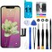 Brinonac for iPhone 11 LCD Screen Replacement Kit61 inch 3D Touch Screen Display Digitizer Frame Assembly Set with Repair ToolsAdhesive and Tempered Glass for A2111A2223A2221