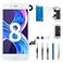 DGSCSMY for iPhone 8 Screen Replacement for iPhone SE 2020 White 47 with Home Button Full Assembly Front Camera Earpiece Speaker 3D Touch LCD Display Digitizer Glass Fix Tools kit A1863 A1905 A1906