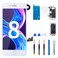 DGSCSMY for iPhone 8 Screen Replacement for iPhone SE 2020 White 47 with Home Button Full Assembly Front Camera Earpiece Speaker 3D Touch LCD Display Digitizer Glass Fix Tools kit A1863 A1905 A1906