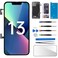 CYKJGS for iPhone 13 Screen Replacement with Ear Speaker Ambient Light Sensor 3D Touch LCD Display Digitizer 61 Proximity Sensor Full Assembly Fix Tools Kit Repair A2631 A2633 A2634 A2635 A2482